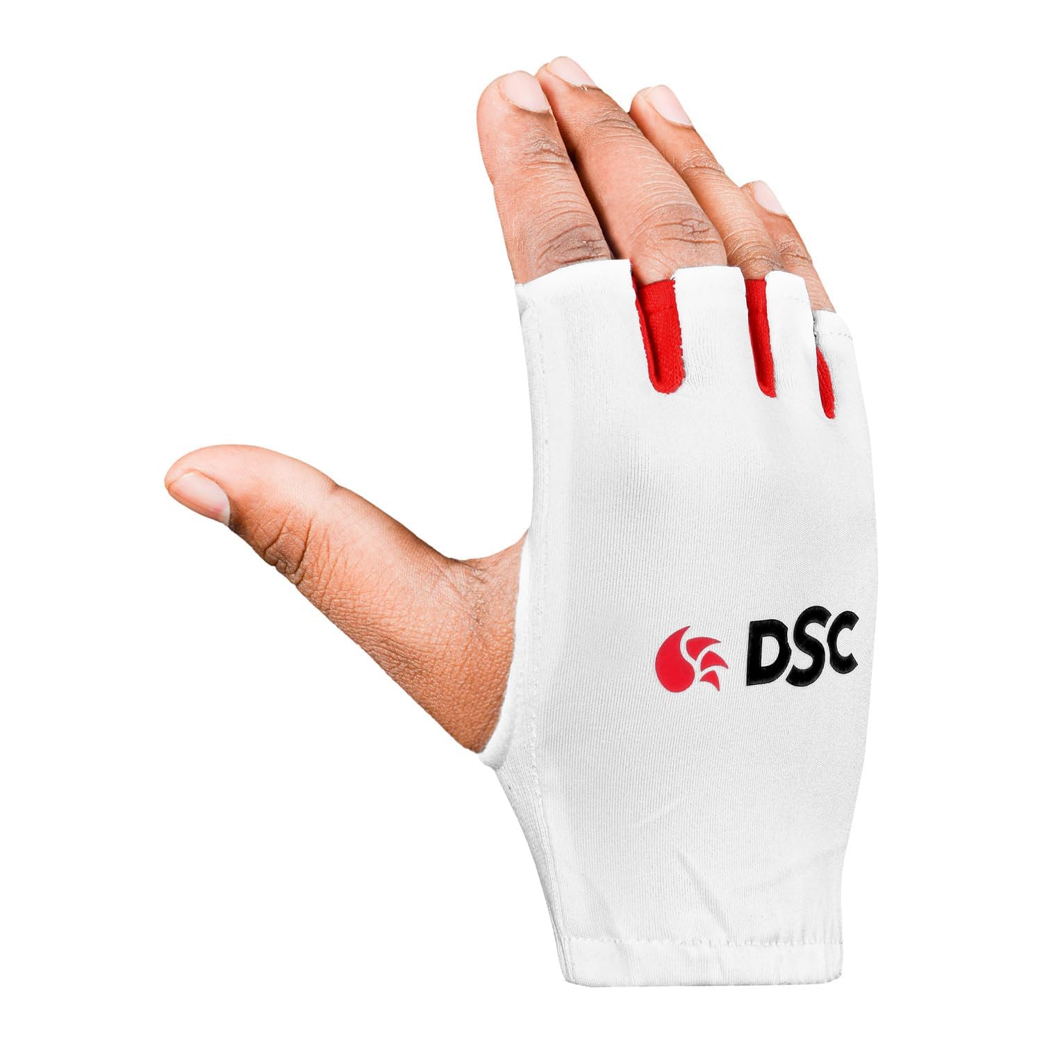 DSC Atmos Fingerless Lycra Back Cricket Batting Inner Gloves | Color: White | Size: Mens | Material: Cotton | for Men & Boys | Lightweight | Comfortable | Sweat Absorption | Enhance Grip (B07D5JTFR1) Amazon Price History, Amazon Price Tracker