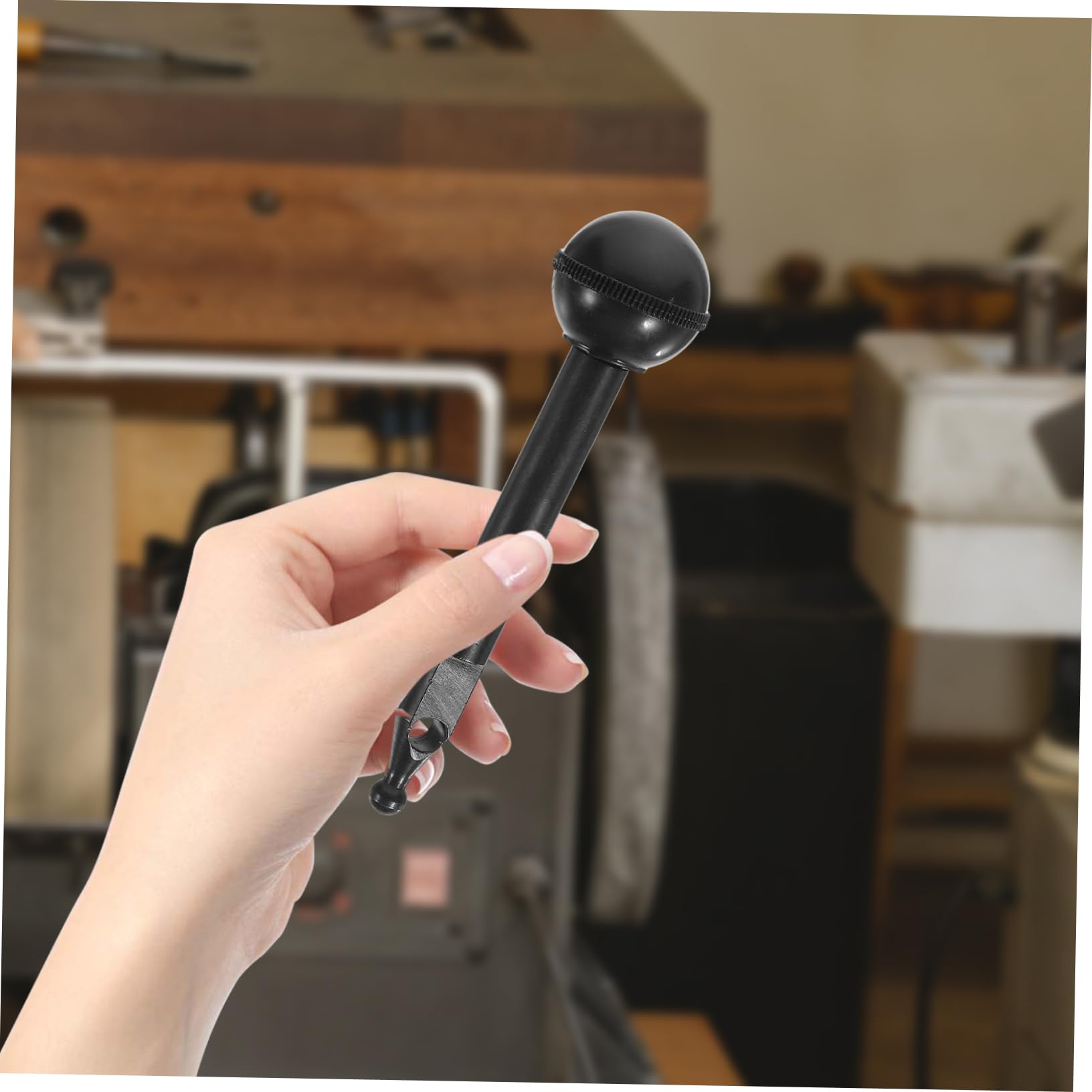 Hemoton Lathe Machine Handle Replacement Lathe Handle Grip Threaded for Milling Machine