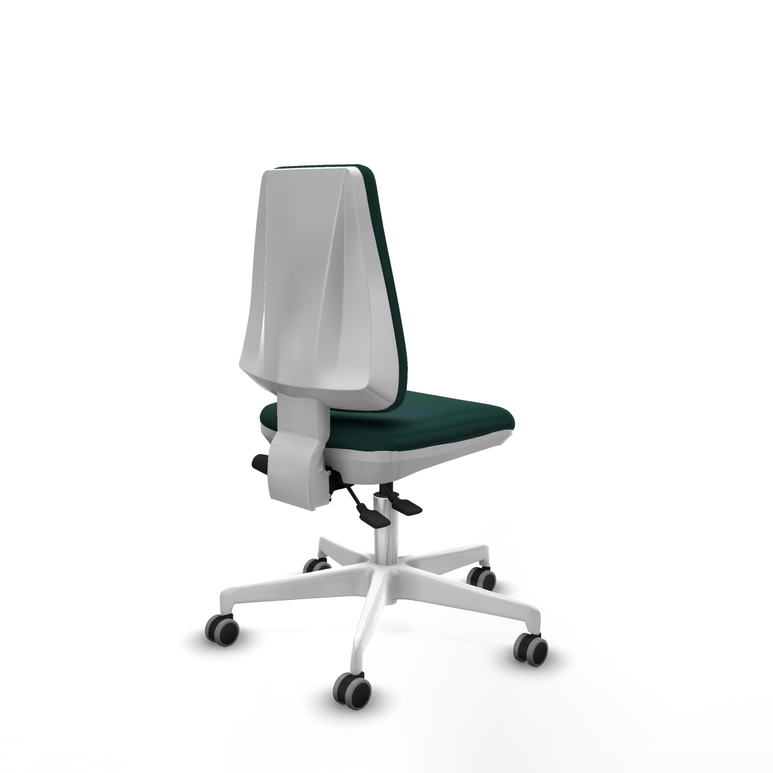 Piqueras y Crespo - Mejor Silla Oficina Calidad Precio Elche, operativa con Respaldo Regulable en Altura, Mecanismo Asincro, sin cabecero, Ideal para Escritorio hasta 120 kg.