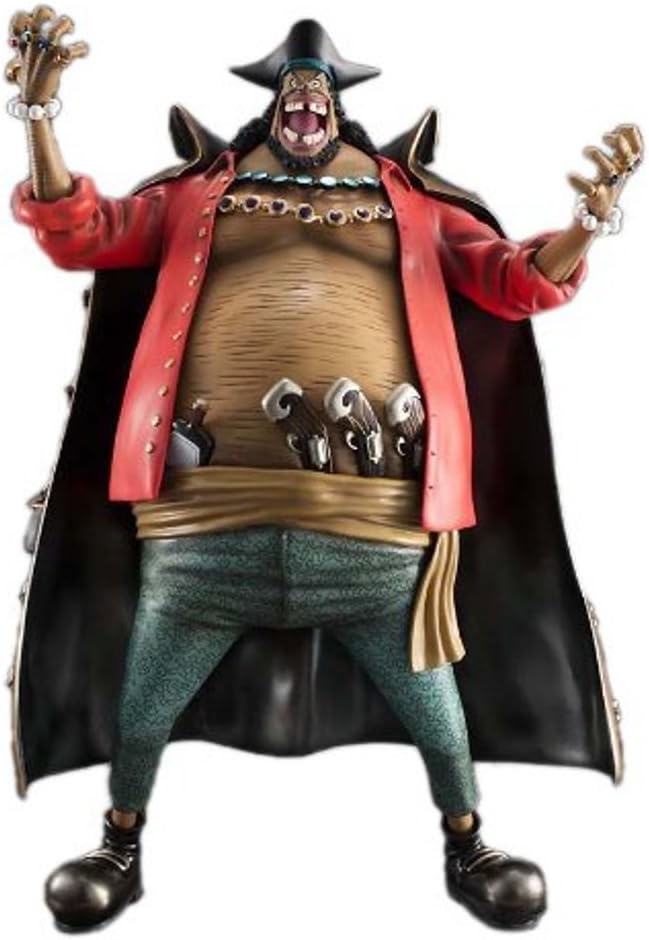 Megahouse Version 1.5 One Piece Portrait of Pirates Kurohige PVC Figure (Excellent Model)