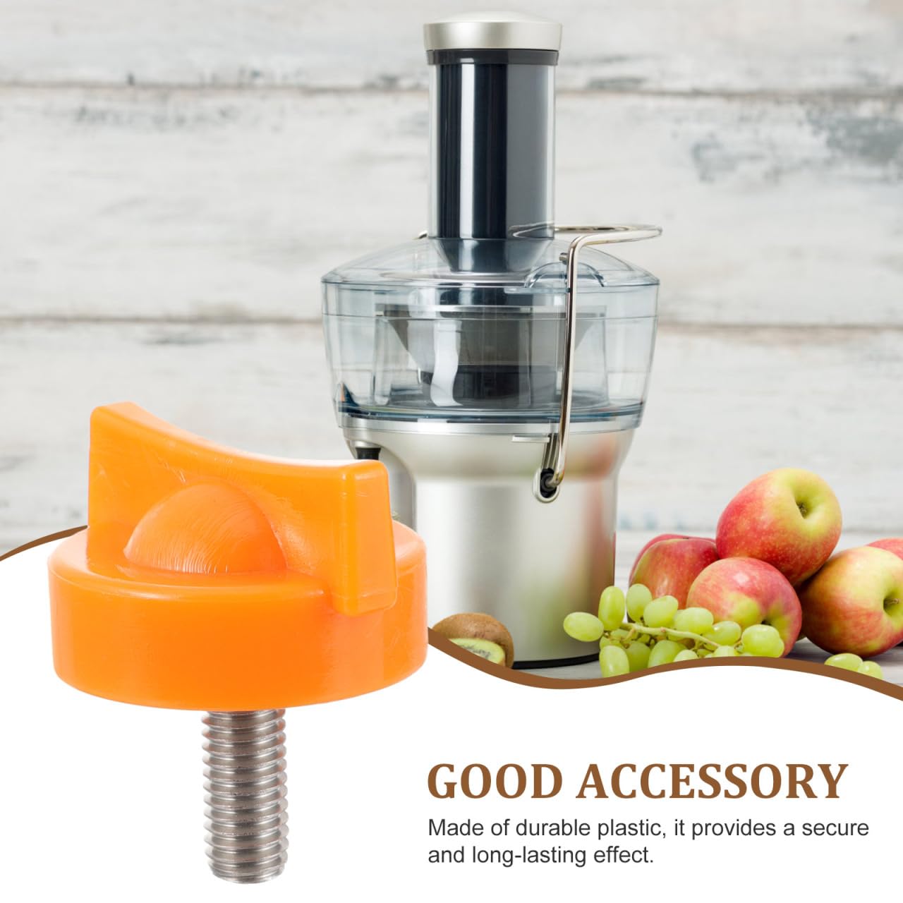 Anneome Tornillo De Repuesto Para Exprimidor De Limón Manual 1.57X1.57X5.35In Accesorio De Reparación Para Exprimidor De Zumo De Naranja Electrico Ideal Para Hogar Y Restaurantes