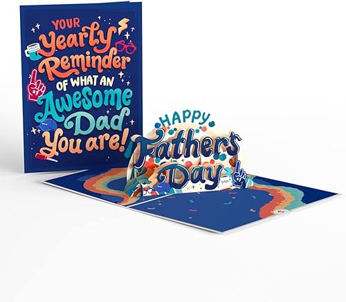 Miniatura 2 de Lovepop Impresionante tarjeta desplegable para el día del padre, 5 x 7 pulgadas, tarjeta para papá, regalo para el día del padre, tarjeta de