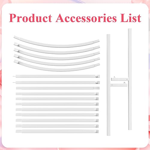 Miniatura 10 de Asee'm Soporte de arco de boda de metal de 7.2 pies, marco de fondo cuadrado dorado para fiesta, ceremonia, cumpleaños, novia, baby shower, jardín,