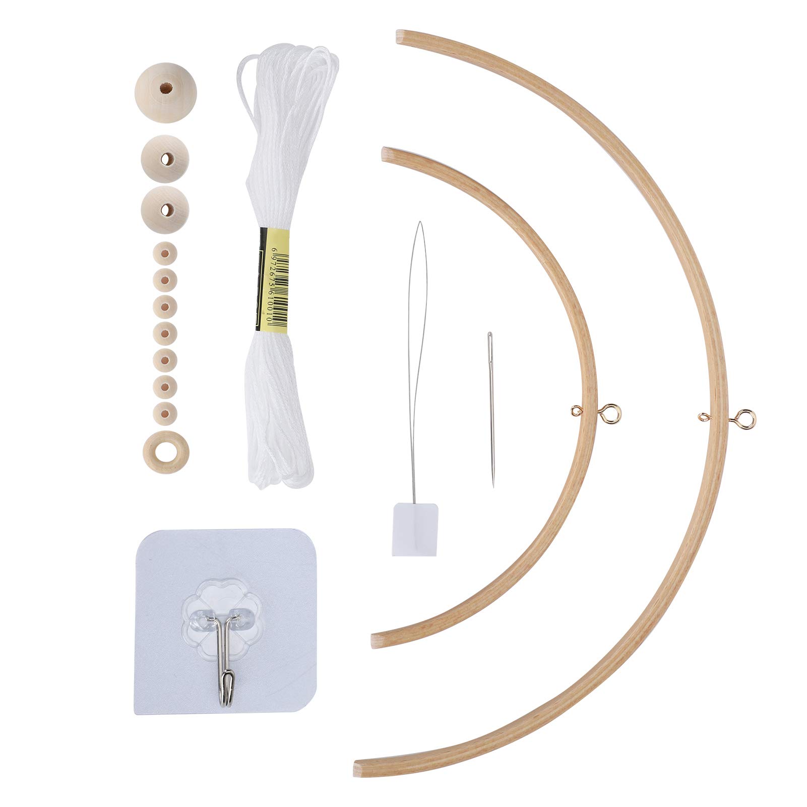 Baby Crib e, Wind Kit Handcraft Chimes Bells Wood e, Bed Bell Nordic Beads S Mobiles Mobile Pendant Photography Props Decor