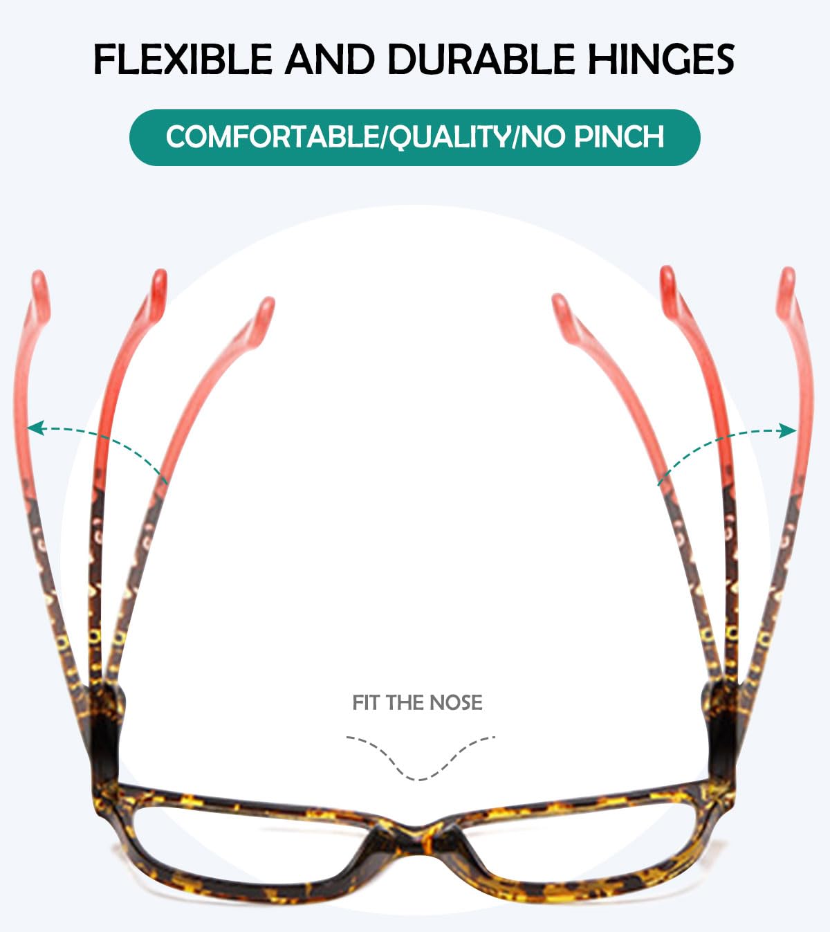 KOOSUFA Gleitsichtbrille Progressive Multifokus Lesebrille Damen Herren Anti-Blaulicht Federscharnier TR90 Rahmen Retro Lesehilfe Arbeitsplatzbrille 1,0 1,5 2,0 2,5 3,0 3,5