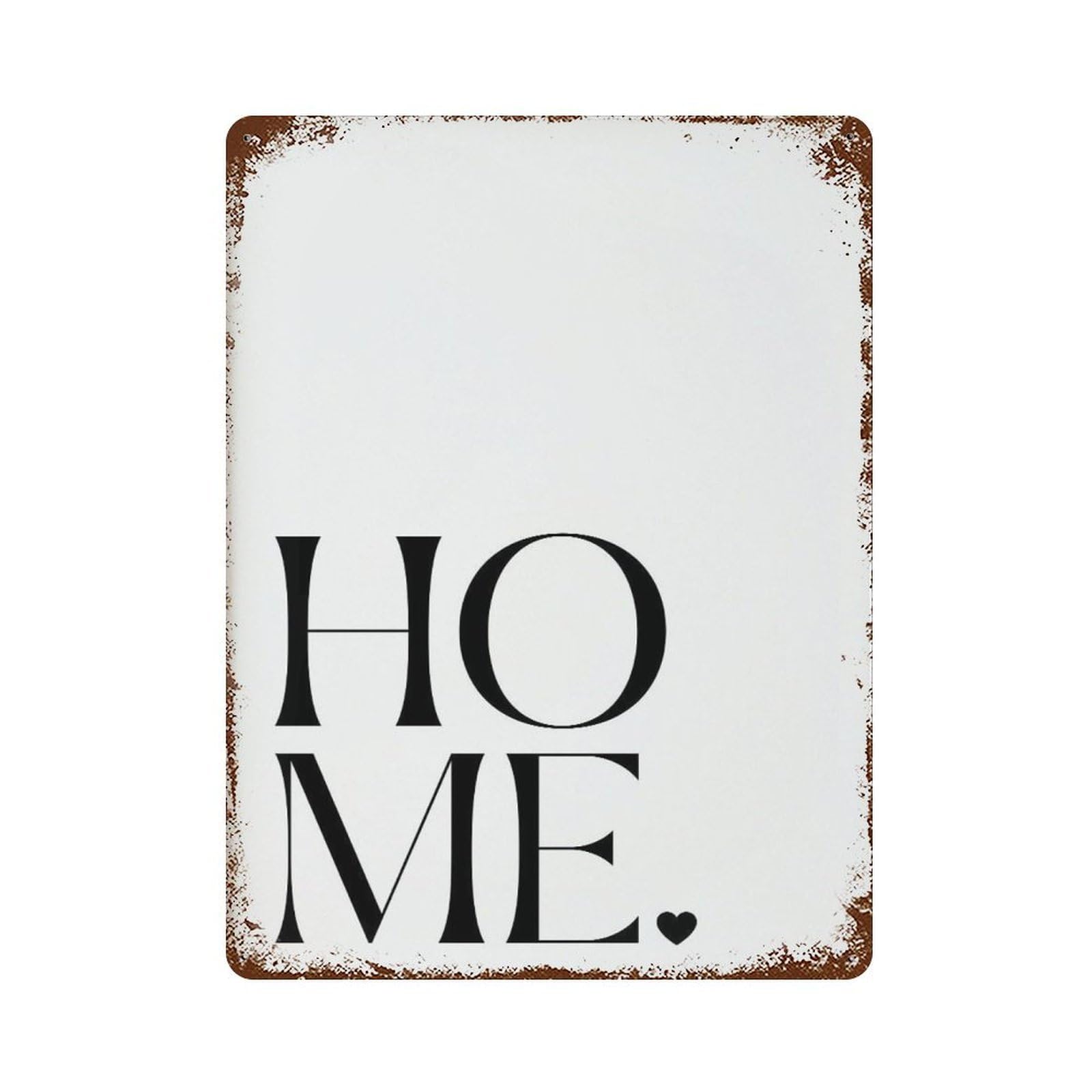 xiaoxiaoshen Home Typography Minimalist Decor Wall Decor Art Metal Tin Poster Modern Home Decor Art Home Bar Shop Decorations Vintage Sign 40x30cm