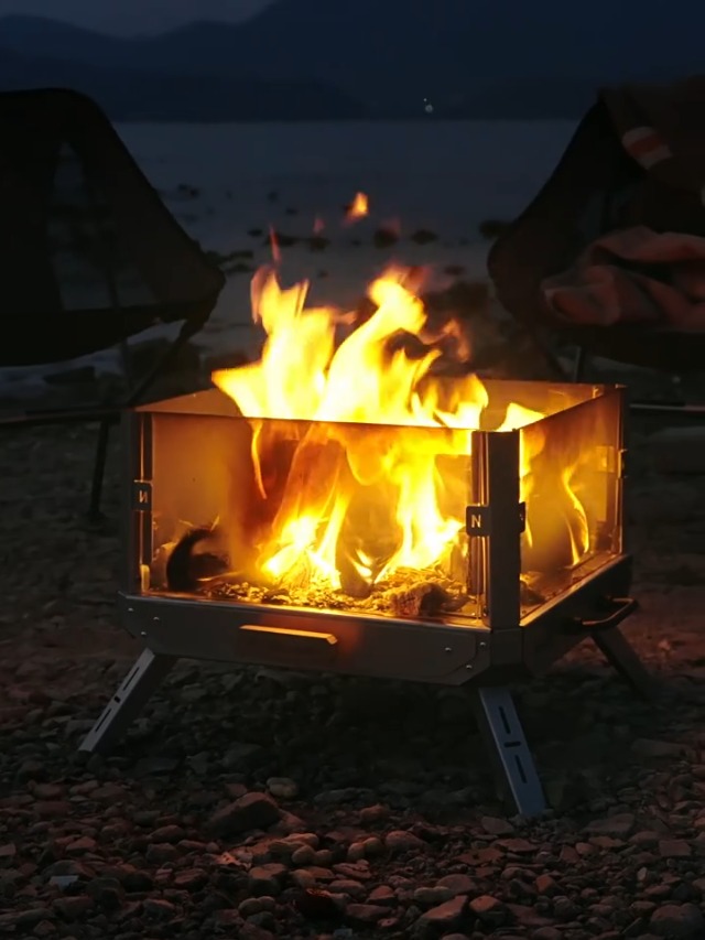 Amazon.com : Naturehike Portable Wood Burning Fire Pit