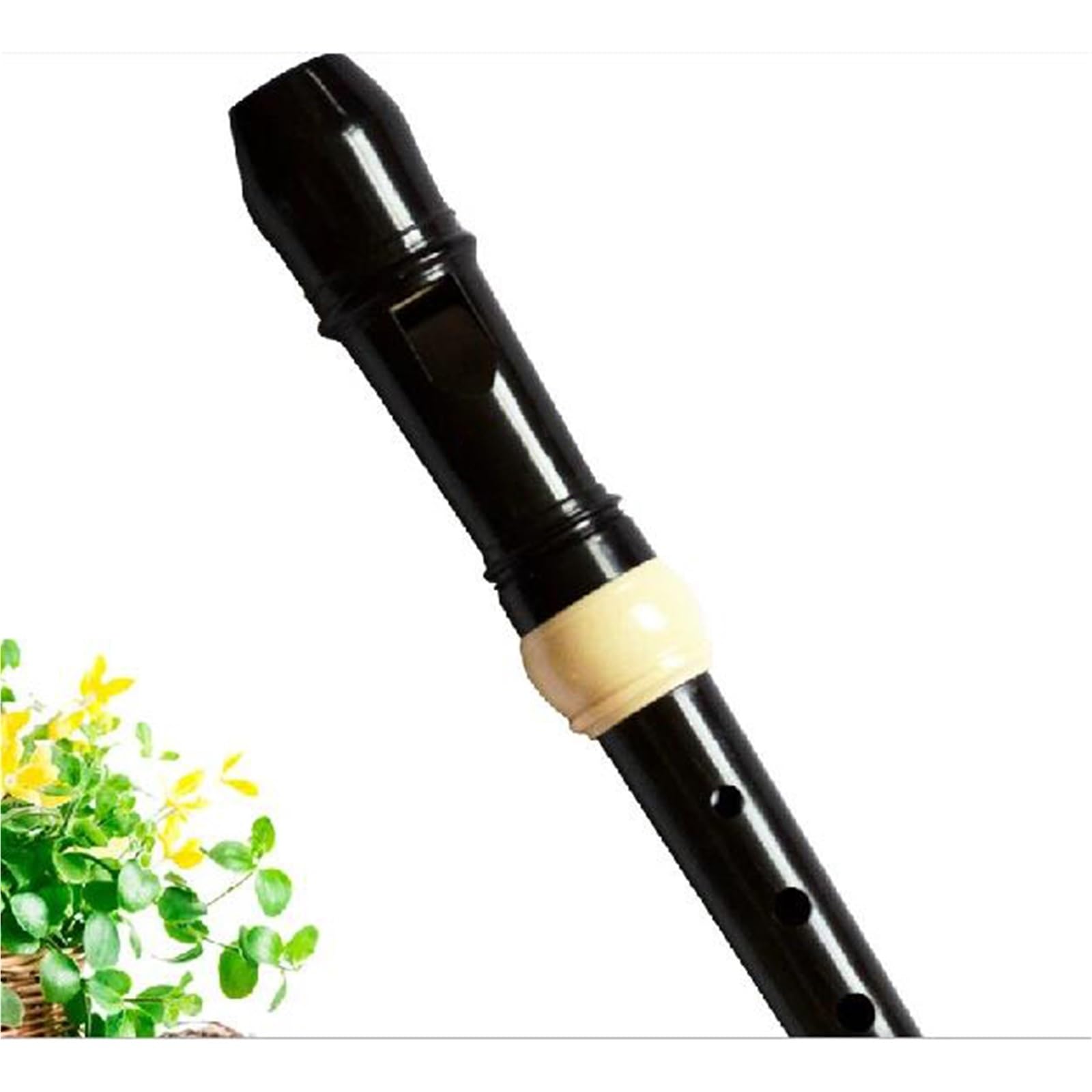 Flet Prosty Instrumenty Muzyczne Plastikowy Rejestrator Sopraninowy Z 8 Otworami Angielski