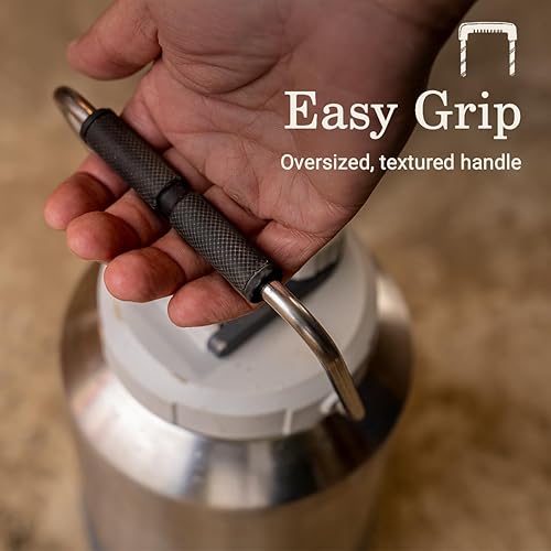 Miniatura 6 de Coleman Pro Heavy-Duty Insulated Gallon Water Jug, Leakproof Portable Jug for Rugged Use, Durable Steel Water Bottle