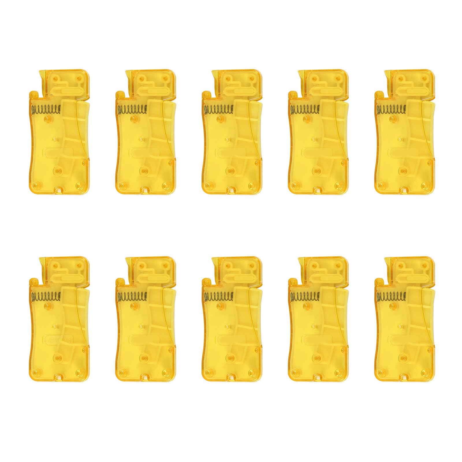 Tsophreniq 10Pcs Automatic Needle Threader Tool Self-Thread Guide for Hand Stitching Sewing Machine for Hand Sewing Tool