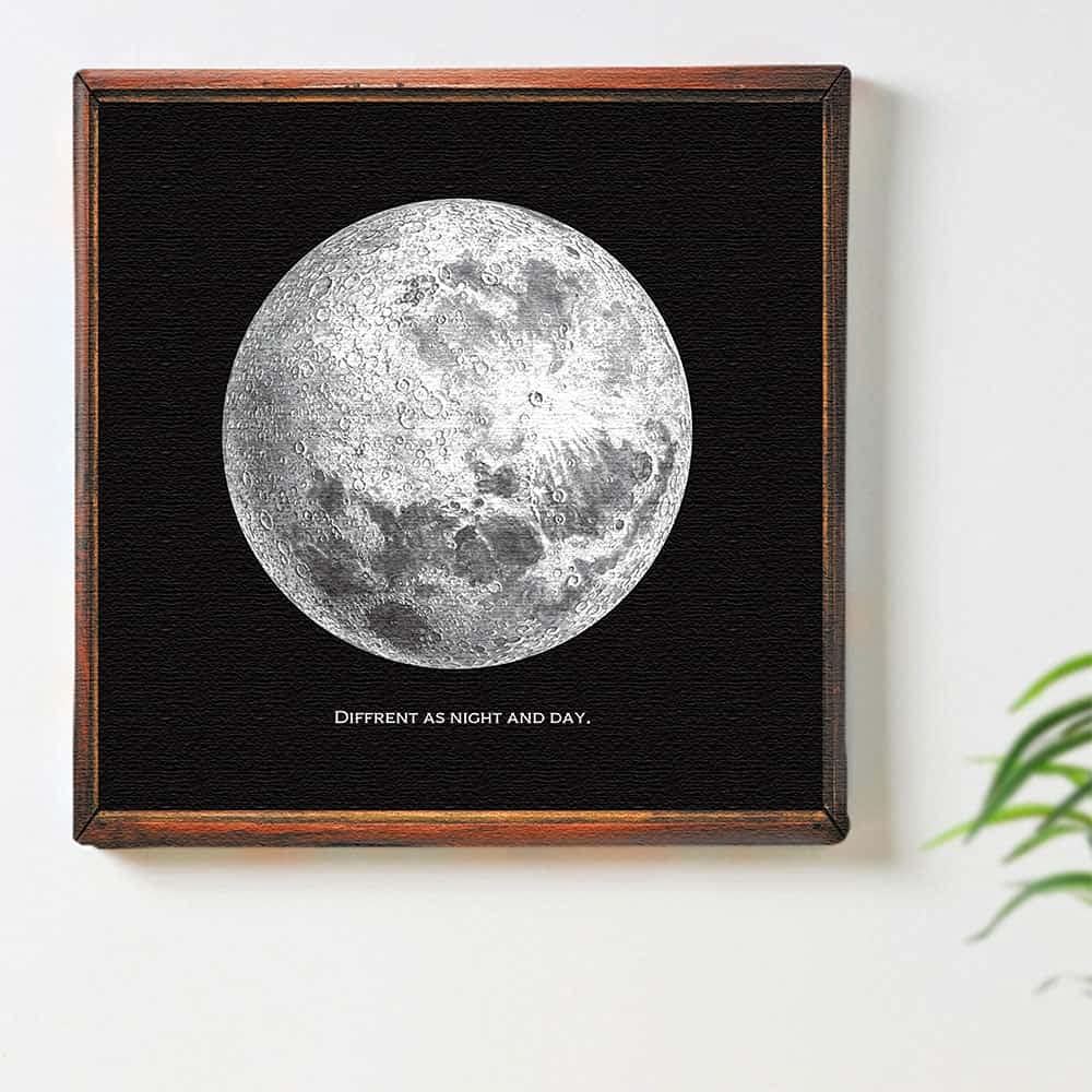 Amazon.co.jp: 月 宇宙 アートパネル 100cm × 100cm XLサイズ 日本製