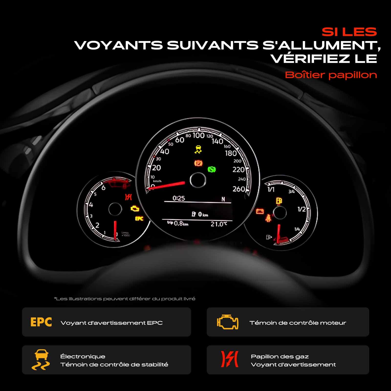 Frankberg Boîtier de papillon Essence Compatible avec A3 Sportback 8PA 2.0L P.a.s.s.a.t 3C2 2.0L O.c.t.a.v.i.a II Break 1Z5 2.0L Golf V 1K1 2.0L P.a.s.s.a.t Variant 3C5 2.0L Remplacer# 06F133062