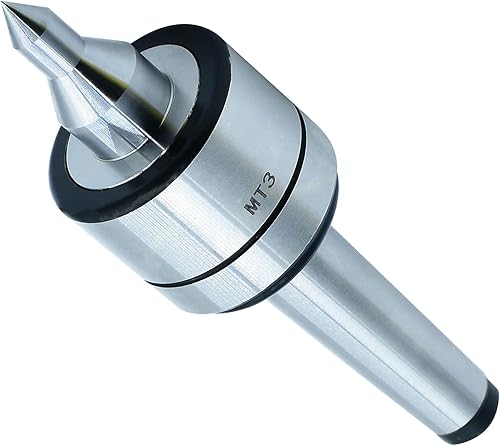 Mantouxixi MT3 60° Centro giratorio en vivo resistente MT3 Live Center Profesional de acero al carbono de alta precisión 0.000197 "Tornos CNC