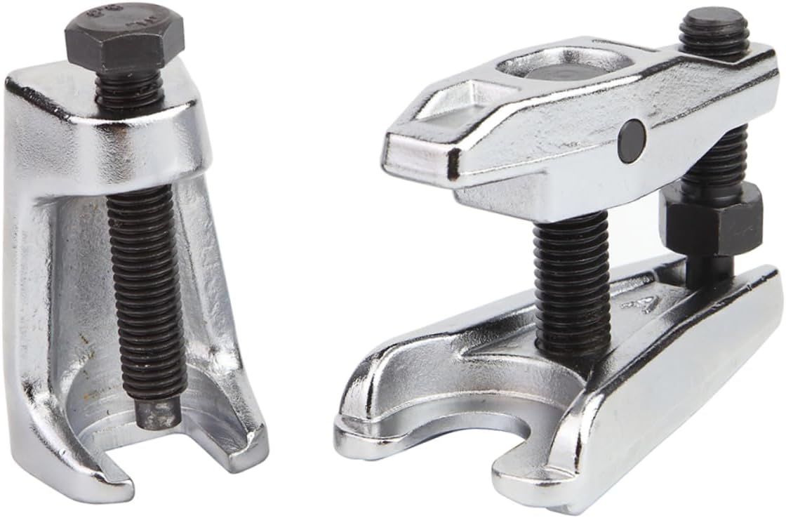 Ball Joint Separator Tool Kit 2-Piece Tie Rod End Extractor Set for Cars and Trucks Heavy-Duty Joint Removal Tool for Front End Service