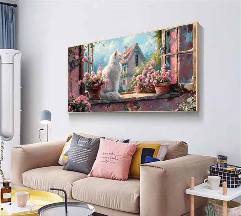 Peinture Diamant 5D grand format sans pixellisation 50x100