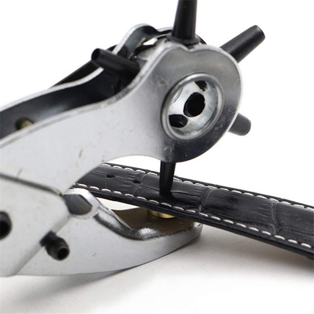 Leathercraft Punching für Leather Hole Punch für Gürtel Stitching Plier Perforator Watchband Eyelet Piercer Leather Craft Tools, b