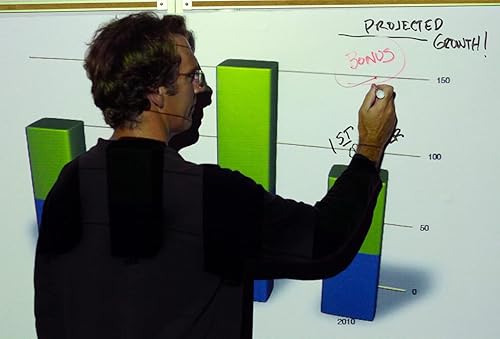 Miniatura 5 de Elite Screens Serie Insta-DEM, 69-pulgadas 4:3, pantalla magnética de proyección de pizarra blanca de borrado en seco, modelo: IWB70VWM