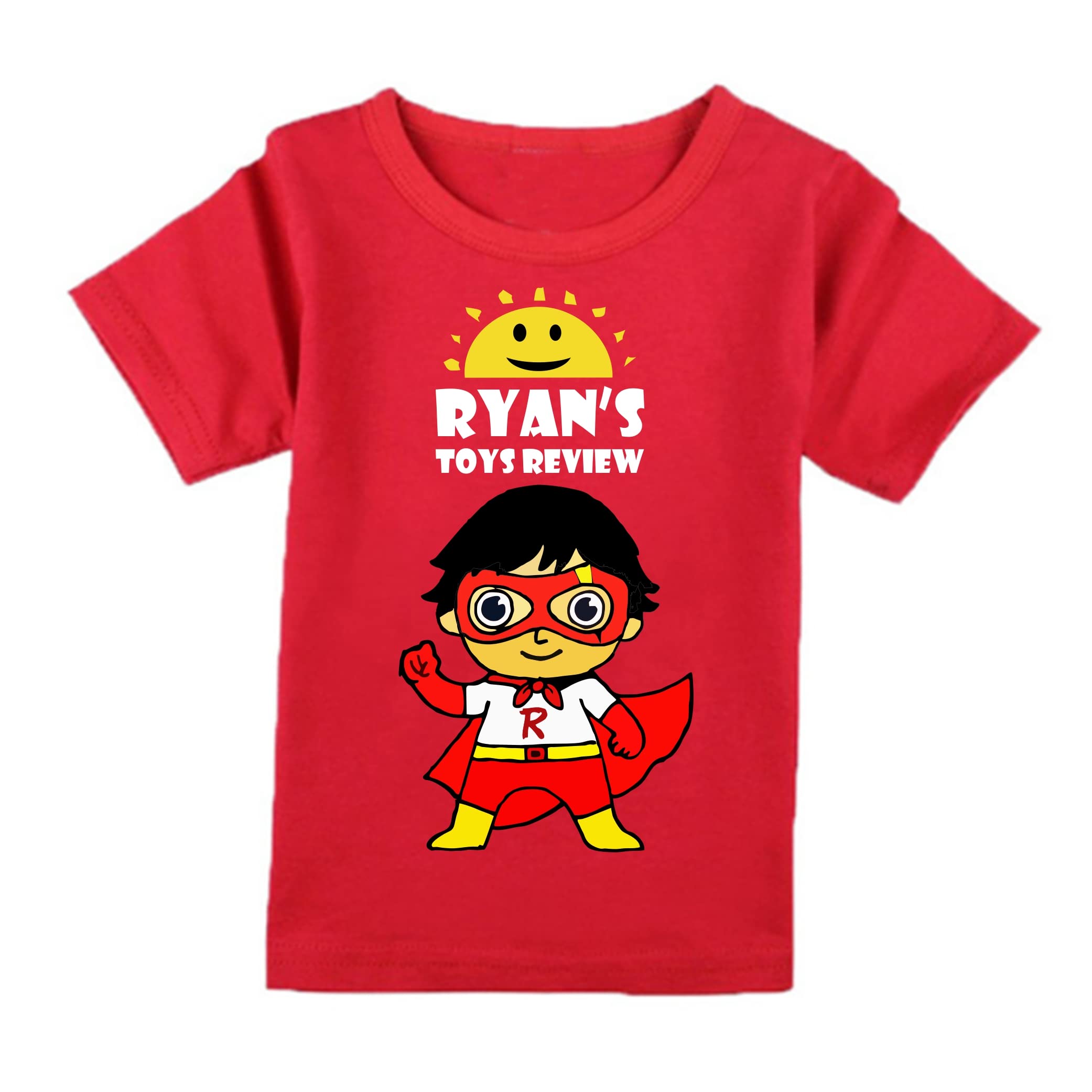 FMstylesRyan Toy Review Kids Red Tshirt