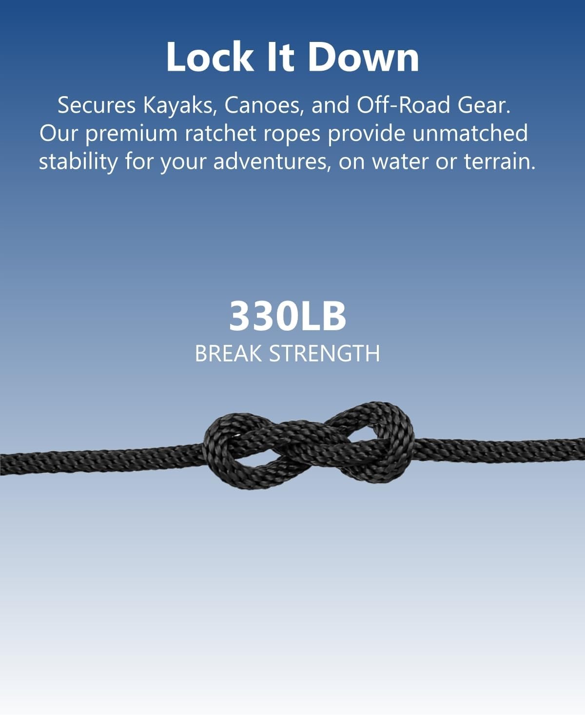 1/8" Rope Tie Down Ratchet: 4 Pack of Adjustable Grow Light Hangers - Small Ratchet Straps for Various Hanging and Strapping - Image 3