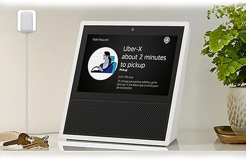 Miniatura 5 de Cable de alimentación de repuesto de 21 W para Alexa Echo Show 5 3 generación 2023, adaptador de cargador de liberación, color blanco