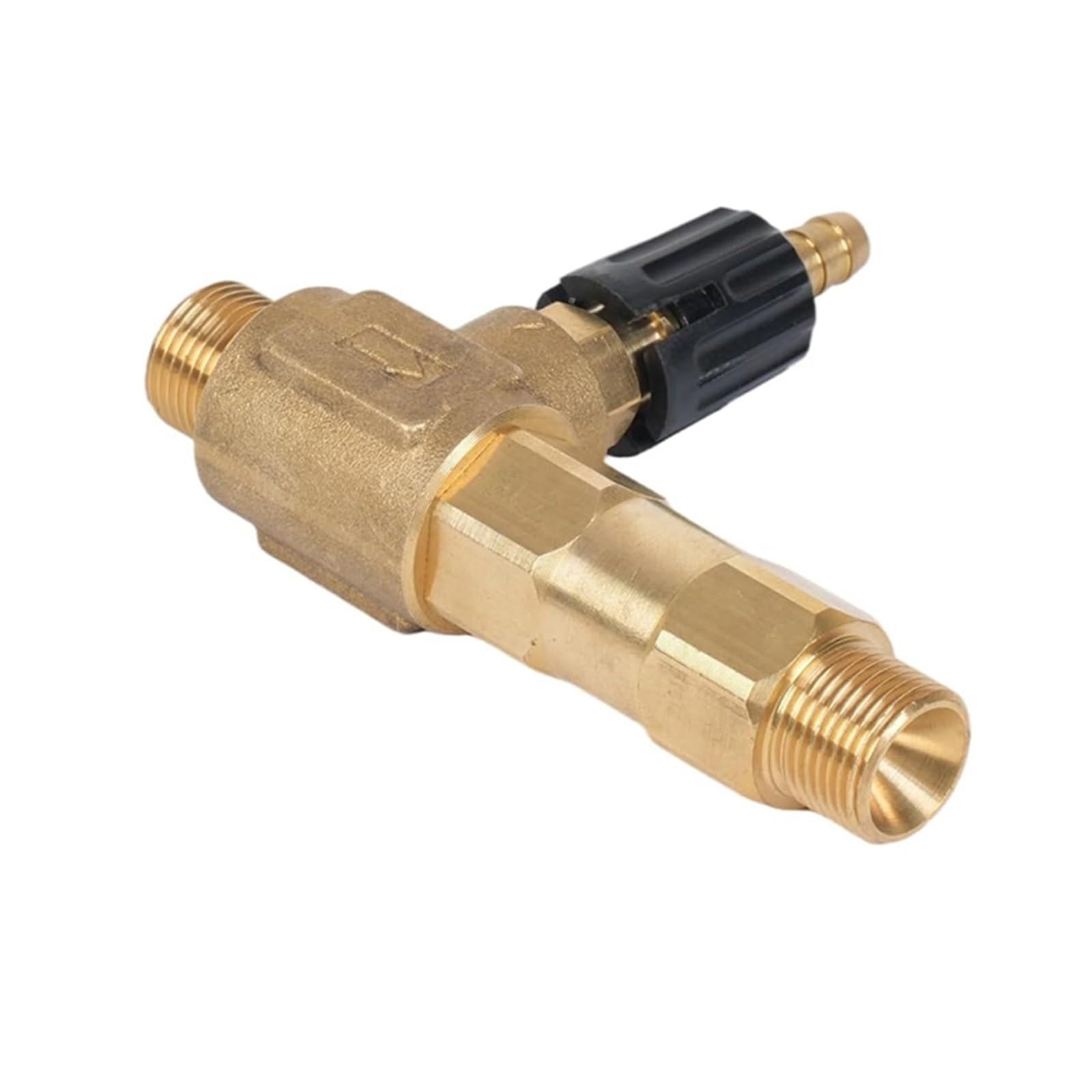 Iniettore Chimico N100811P della idropulitrice da 2-8 GPM for la Pompa Generale Idropulitrice Regolabile Iniettore a Valle Orifizio da 1,8 mm(1.4MM Orifice)
