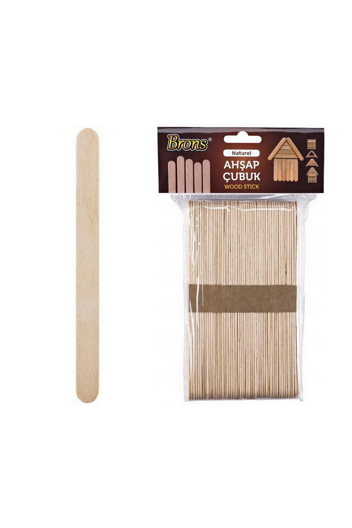 Brons Çubuk Ahşap Naturel Dar Br-900