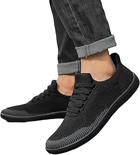 Barfuss Schuhe Damen Herren Sommer Unisex Breite Barfußschuhe Bequeme Laufschuhe Turnschuhe Outdoor Sport Leichte Sneaker Weich rutschfest Sportschuhe Fitnessschuhe
