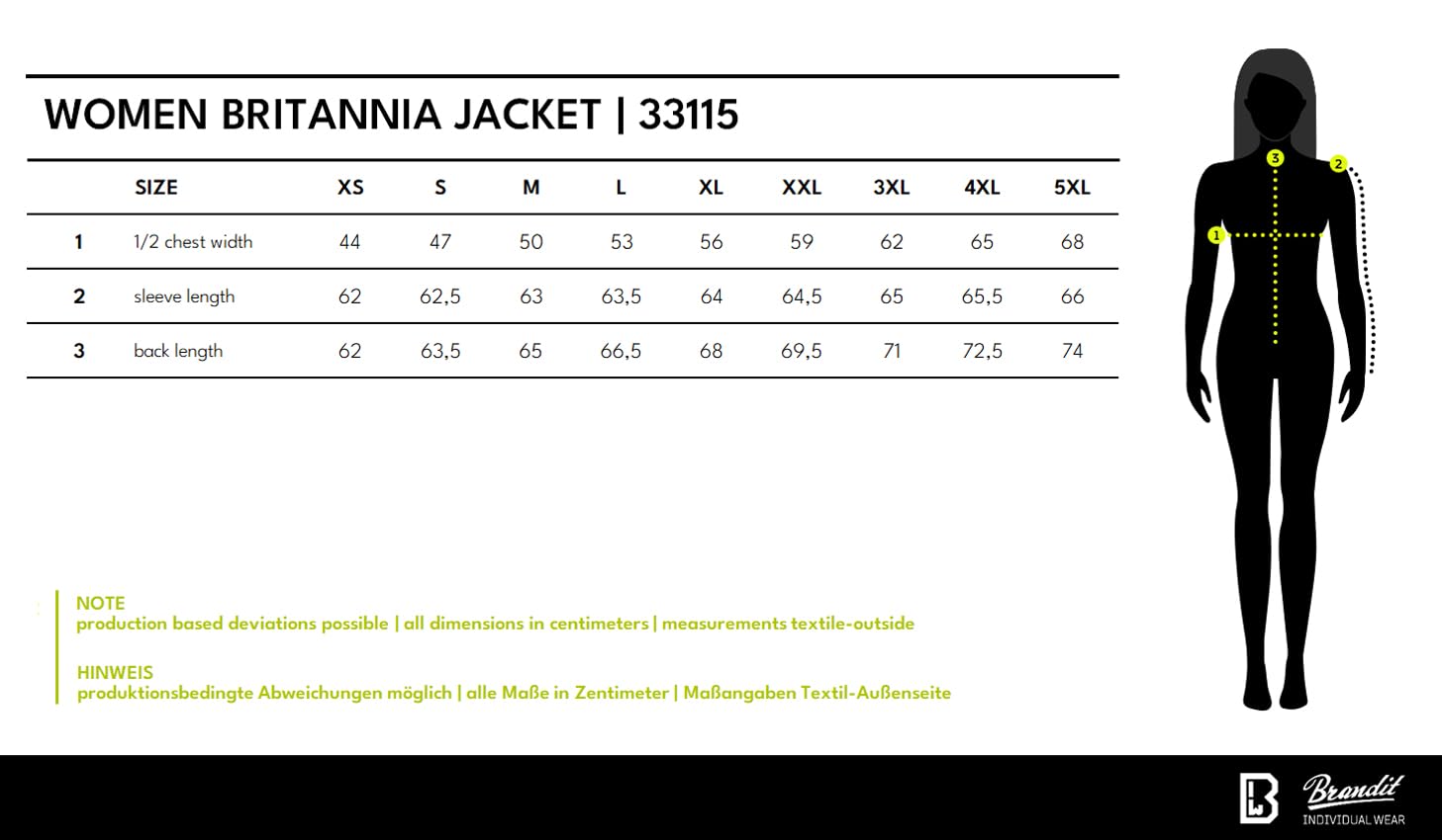 Brandit Damska kurtka Britannia, oliwkowy, M