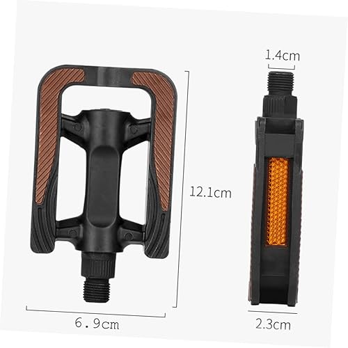Miniatura 7 de Happyyami 2 Pairs Water Bottle Sleeve Anti-Slip Pedal Road Pedals Folding Bikes Steel Pedal Folding Bike Pedals