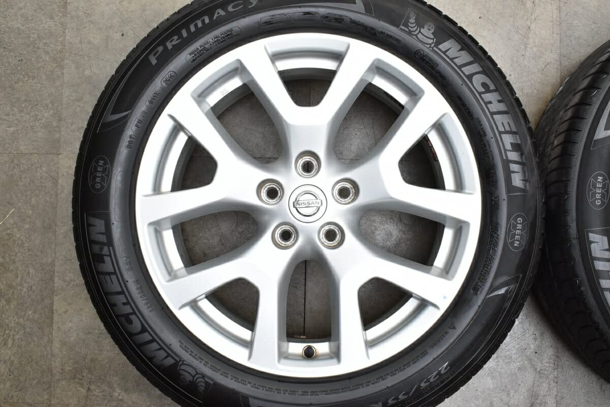 Amazon | 中古 タイヤホイール 4本セット 18インチ 7J +40 225/55R18 