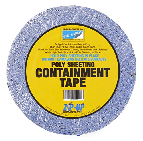 Zip-Up Products CT-260 Double Sided Poly Sheeting Containment Tape 2