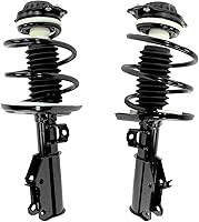 Vista 29 de Detroit Axle - 2 puntales traseros para Lexus RX330 Toyota Highlander 2004-2007, 2007 RX350, 2 puntales completos con montaje de resorte helicoidal