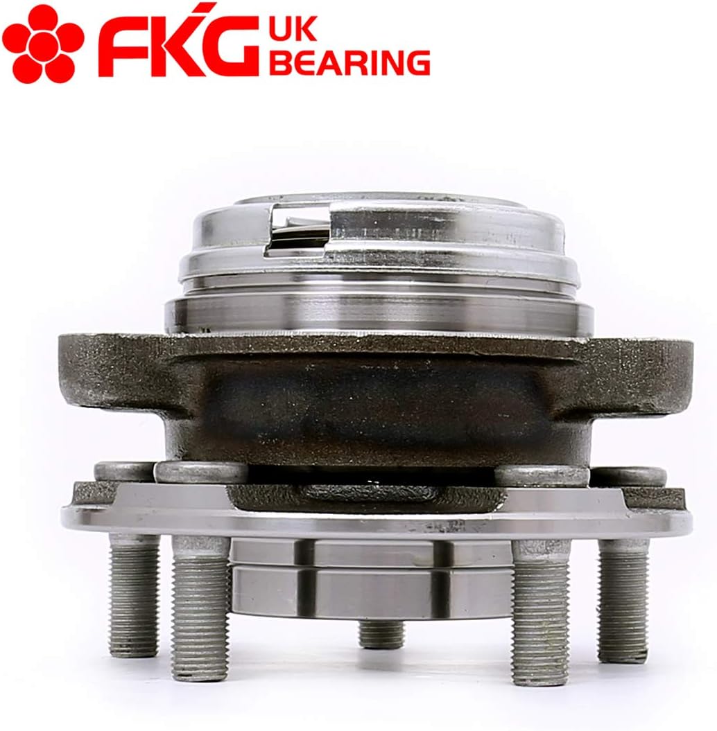 FKG 513296 Front Wheel Bearing Hub Assembly for 09-17 Nissan Maxima Murano, 11-17 Nissan Quest, 13-17 Nissan Pathfinder,14-17 QX60, 5 Lugs Set of 2