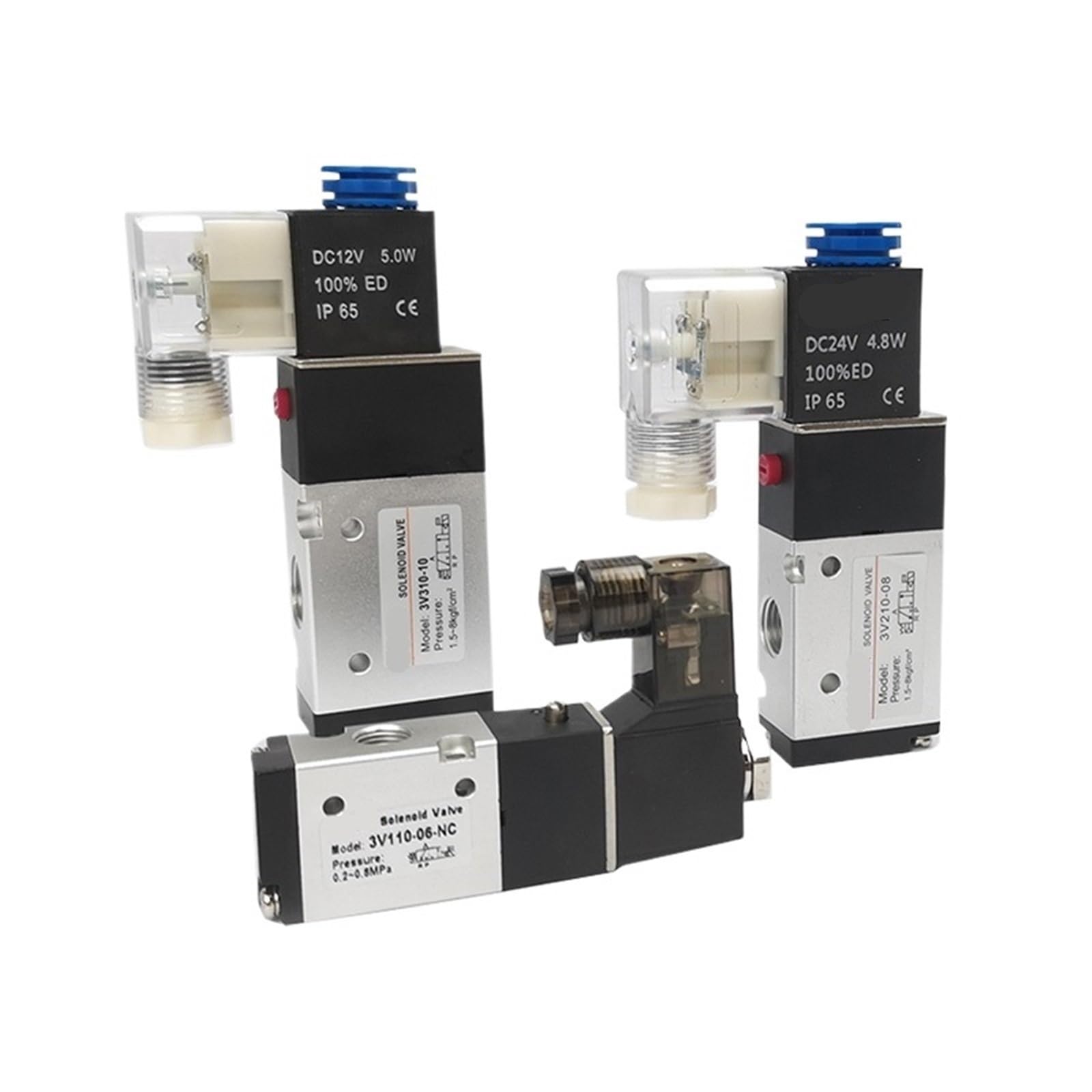 Válvula solenoide 3V110-06 Evite fugas de aire en sistemas neumáticos de automatización