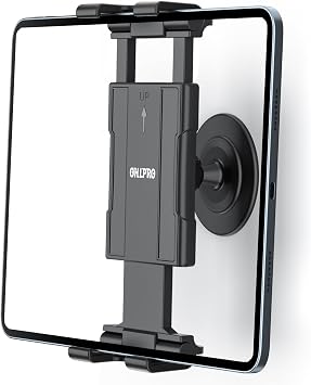 OHLPRO Tablet Wall Mount Holder for iPad, 360 Adjustable Swivel No-Drill 3M Adhesive Stand for Kitchen Compatible with 5-13 Inch Smartphones iPads Samsung Tab Fire HD Kindle & More Devices