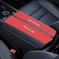 Vista 9 de XITER Protector de funda para reposabrazos de automóvil, 1 almohadilla de cuero para consola central para Nissan Rogue 2014-2020, 2017-2022 Rogue