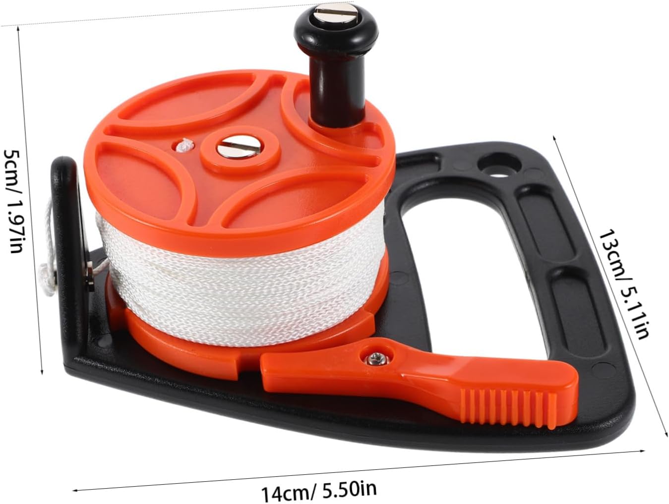 46m Technical Diving Gear Underwater Diving Reel Ratchet for Spearfishing Kayaking