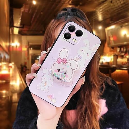 Phone Case Compatible with TCL T-Mobile Revvl8 Pro/T Phone3Pro, Glisten Durable Skin feel silicone protective Waterproof Drift S