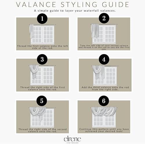 Miniatura 5 de Elrene Home Fashions - Cortina para oscurecer la habitación con eficiencia energética para todas las estaciones