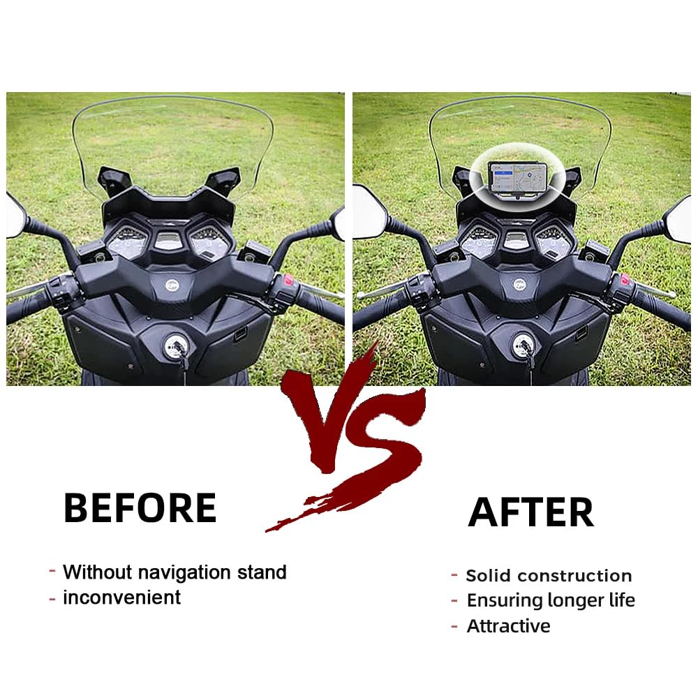 Soporte de navegación para smartphone SYM JOYMAX Z 300 GPS | Soporte para parabrisas de motocicleta