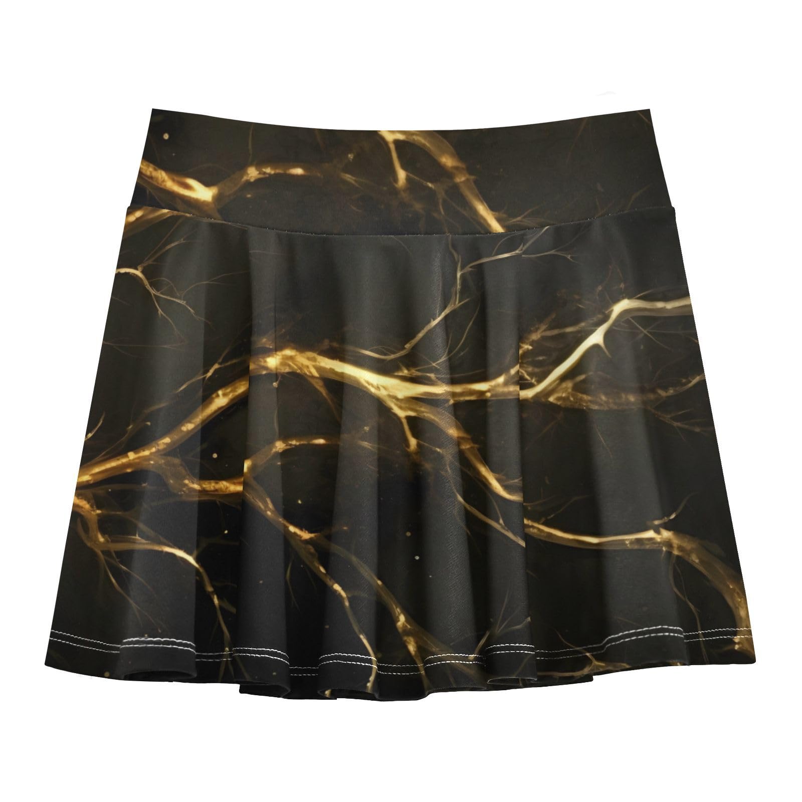 UMIRIKO Toddler Marble Print Girls Skorts Golf Skirt Active Tennis Skort Athletic Skirt 3-4T 21341094