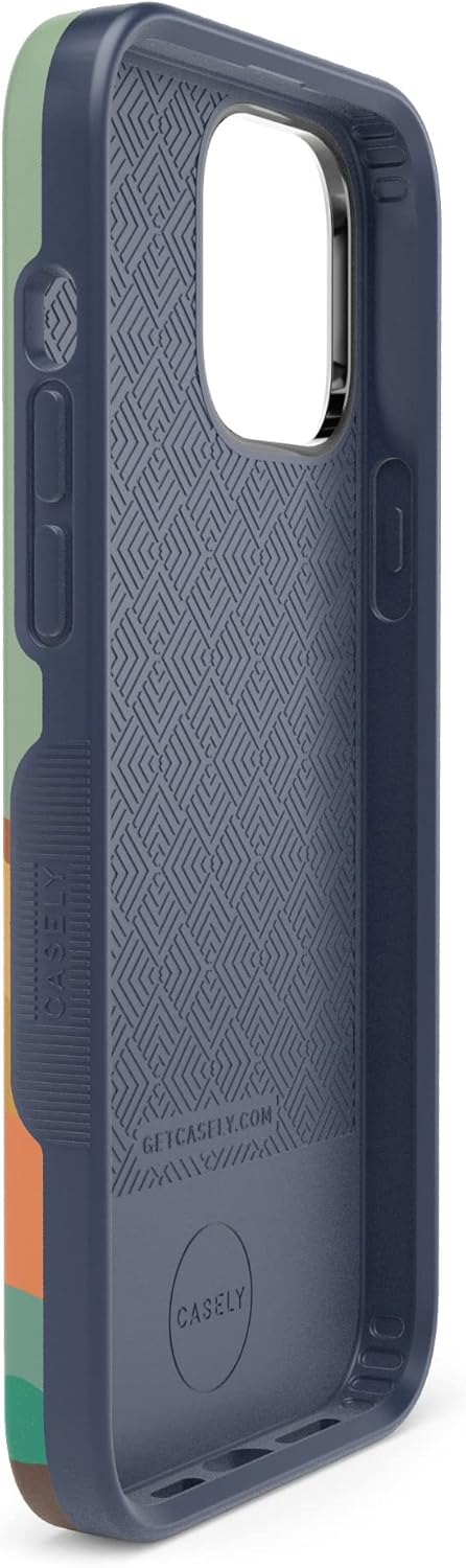 Casely iPhone 13 Pro Case | Endless Peaks | Colorblock Mountain | Bold Protective Design | Compatible with MagSafe