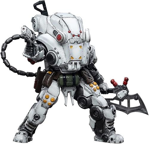 JoyToy - Figuras de acción a escala 118 Mecha Sorrow Fuerzas Expedicionarias 9 Ejército de la Caballería de Hierro Blanco Eliminador