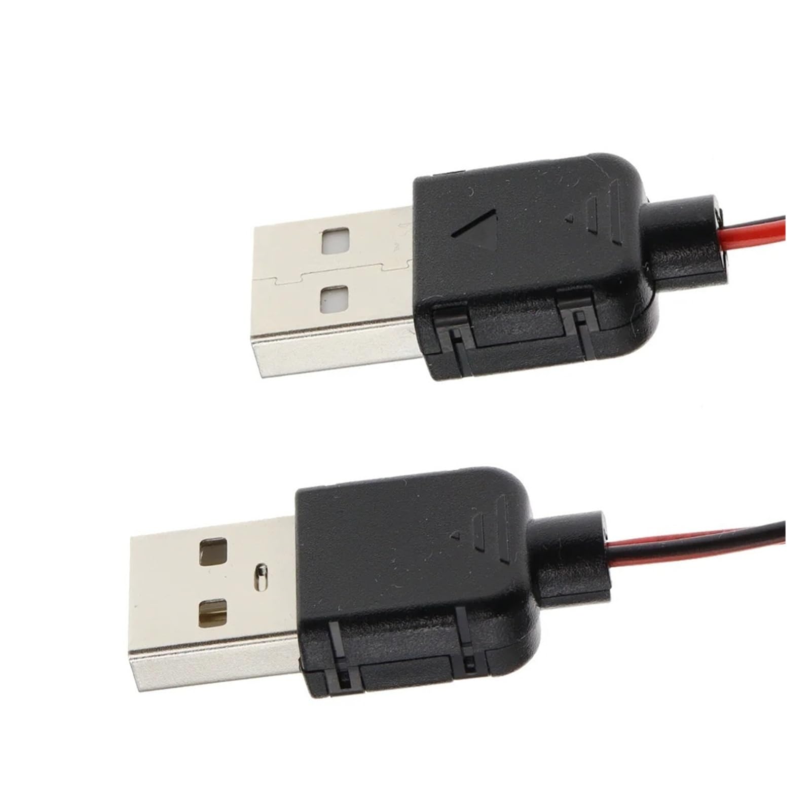 60 cm USB to Crocodile Test Clip Cable Male Female Power Adapter (Female Head)