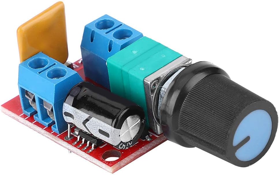 DC Motor Controller, Mini DC Motor Speed Controller Speed Regulation Controller Motor Speed Controller, Mini DC Motor Controller for Speed Control LED Dimming