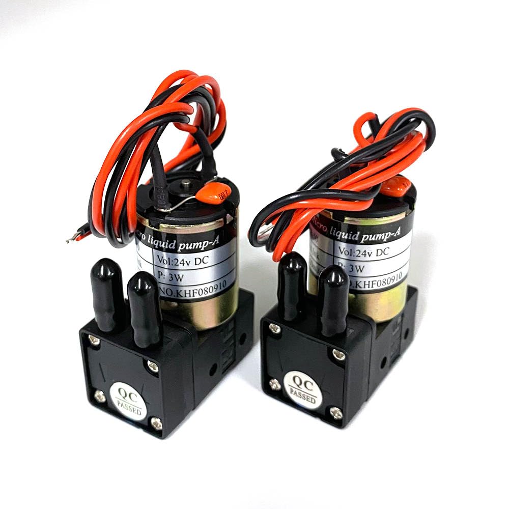 for ​KHF Small Ink Pump 24VDC 3W 100-200ML/min Micro Diaphragm Liquid Pump for Large Format Eco Solvent Printers(10 pcs)