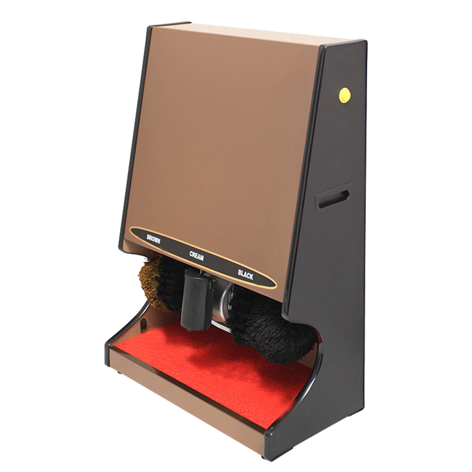 limpiabotas eléctrico, Inducción Automática Máquina Pulidora De Zapatos Automática Kit De Cepillo De Limpieza De Zapatos Pulidora De Cepillo Múltiple Adecuado, Pulidora De Tampón Vertical Portátil,B3