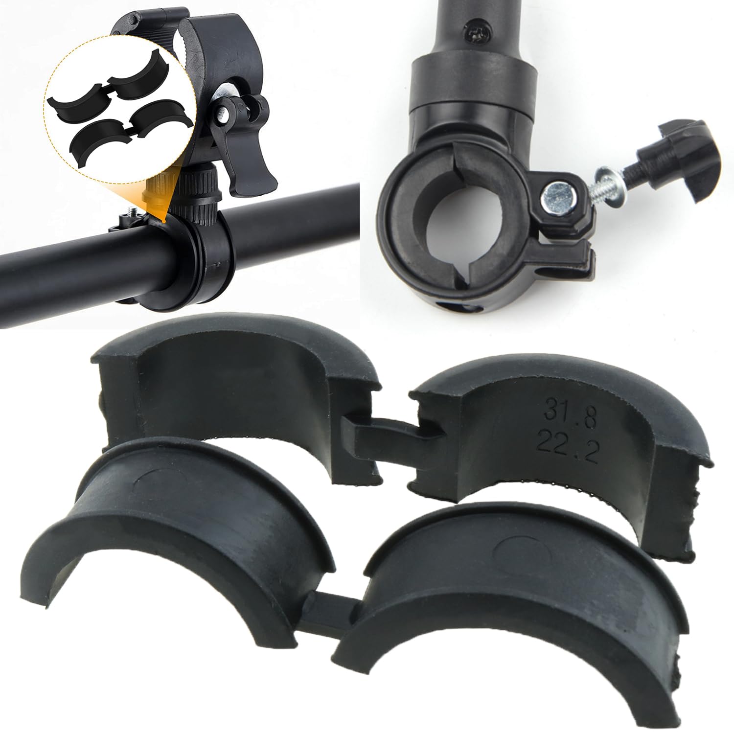 Lot De 20 Joints De Guidon De Vélo Antidérapants Pour Divers Besoins De