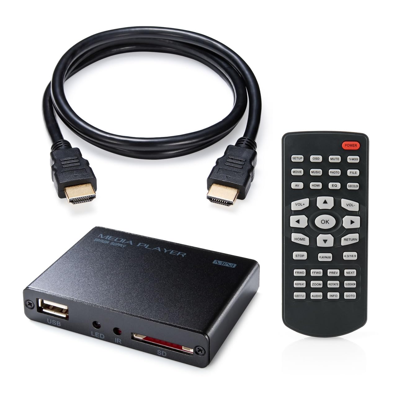 (未使用･未開封品)ウルトラ メディアプレーヤー DIVX XVID MPEG4 VOB PC不要 TV 再生 HDMI VGA ウルトラ メディアプレーヤー DIVX XVID MPEG4 VOB PC不要 TV