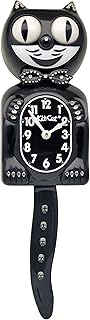 Kit Cat Klock Limited Edition Mini Skull Tail/Bow Jeweled Clock